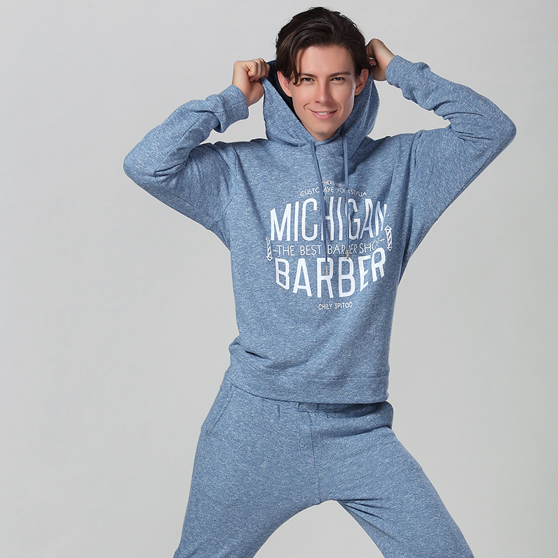 Men's Print Logo Hoodies