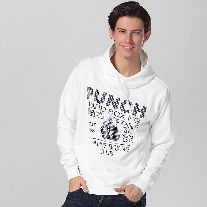Trendy Custom Logo Hoodie For Men