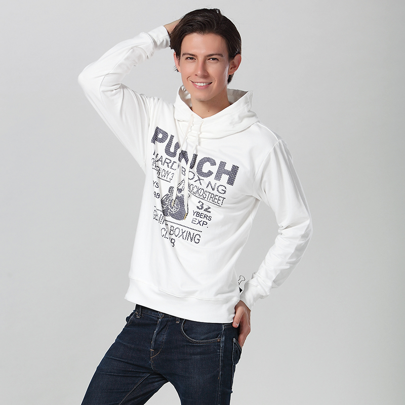 Trendy Custom Logo Hoodie For Men