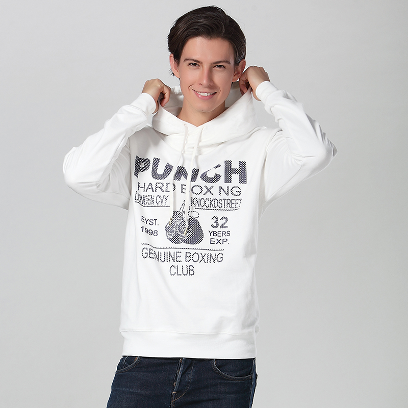 Trendy Custom Logo Hoodie For Men