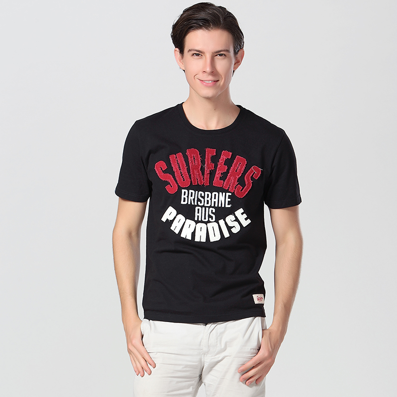 Applique Logo Short Sleeve T Shirt