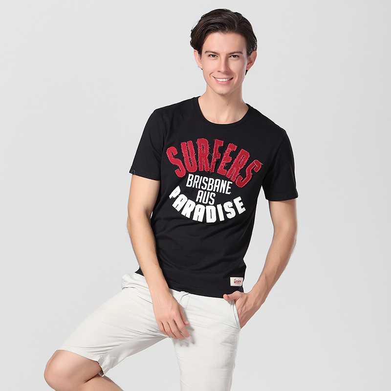 Applique Logo Short Sleeve T Shirt