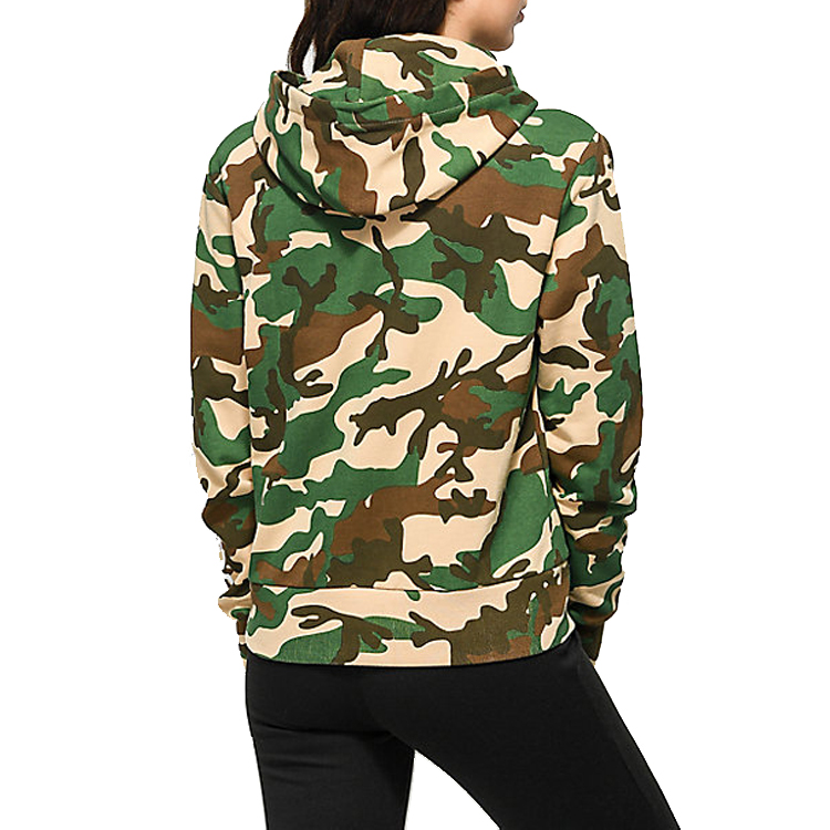 Ladies Camo Hoodie