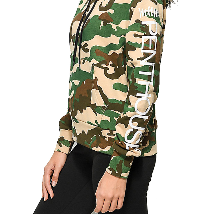 Ladies Camo Hoodie