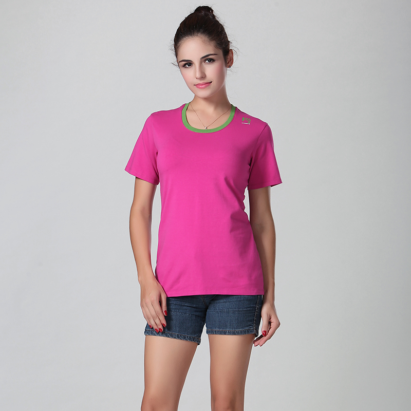 Base Design Short Sleeve Women T Shirt