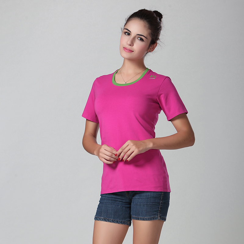 Base Design Short Sleeve Women T Shirt