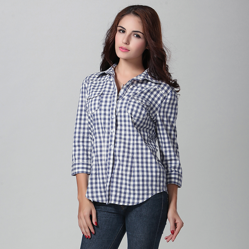 Three-quarter Sleeve Casual Shirt