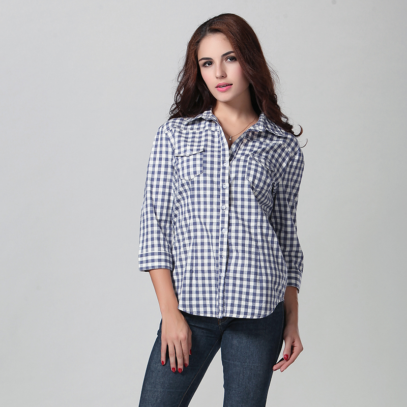 Three-quarter Sleeve Casual Shirt