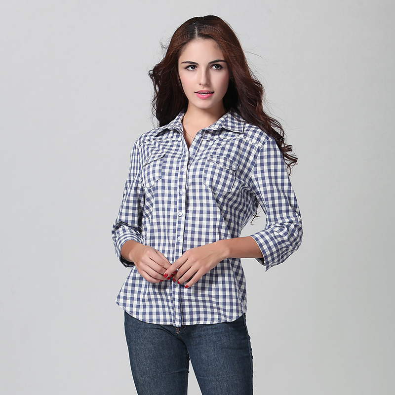 Three-quarter Sleeve Casual Shirt