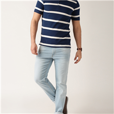 Classical Stripe Polo Shirt For Men