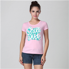 Crew Neck Basical T Shirt For Women