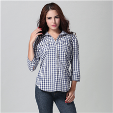 Three-quarter Sleeve Casual Shirt